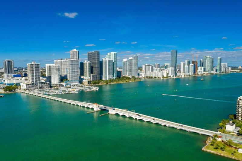 Biscayne Bay view of Edgewater